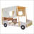 Wood Car Bed With Pillow-1537055424