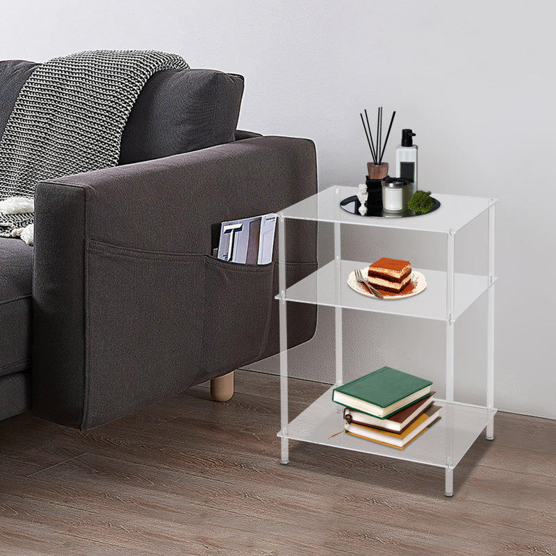Table d'appoint en acrylique
