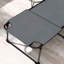 Chaise longue pliante 2 pièces avec dossier inclinable à 5 niveaux Outsunny-363216807