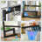 Over The Sink Drying Rack (Expandable Dimension) Snap-On Design 2 Tier Large Dish Rack Kitchen Count Organization and Storage
