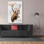 «Elk» par Barbara Keith - peinture sur toile tendue