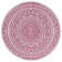 Molinaro Ivory/Fuchsia Indoor/Outdoor Area Rug