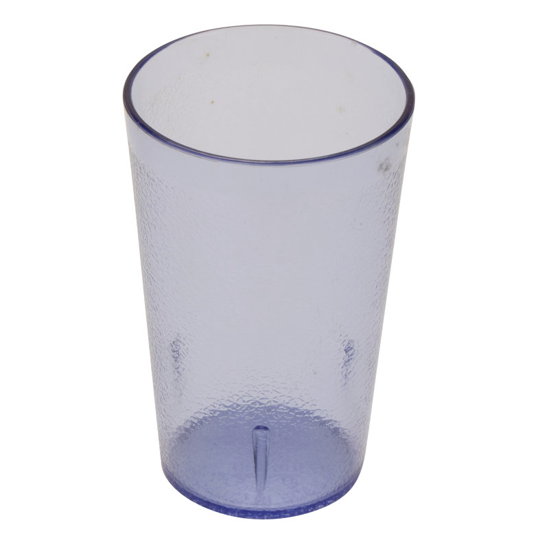 GET Gobelets de restaurant en plastique robustes, Bleu, 9,5 oz