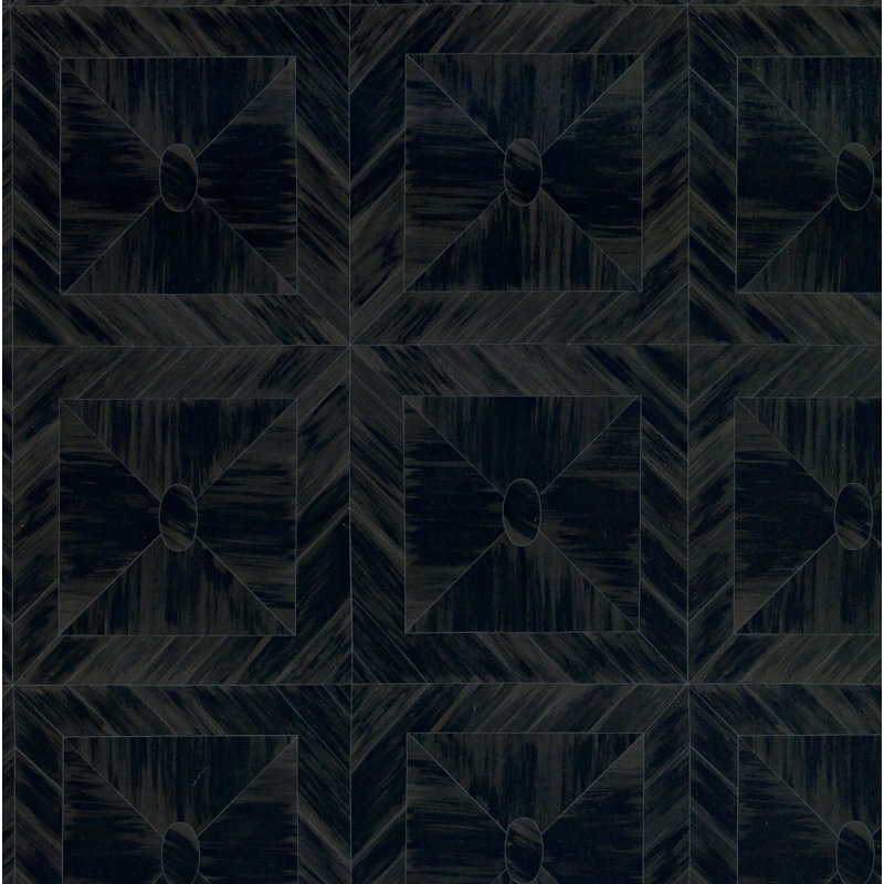 Papier peint Schumacher x Celerie Kemble, Marine