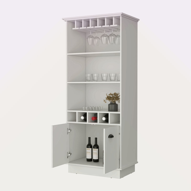 Armoire à bar en verre