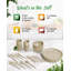 Service de table Ebern Designs Candice