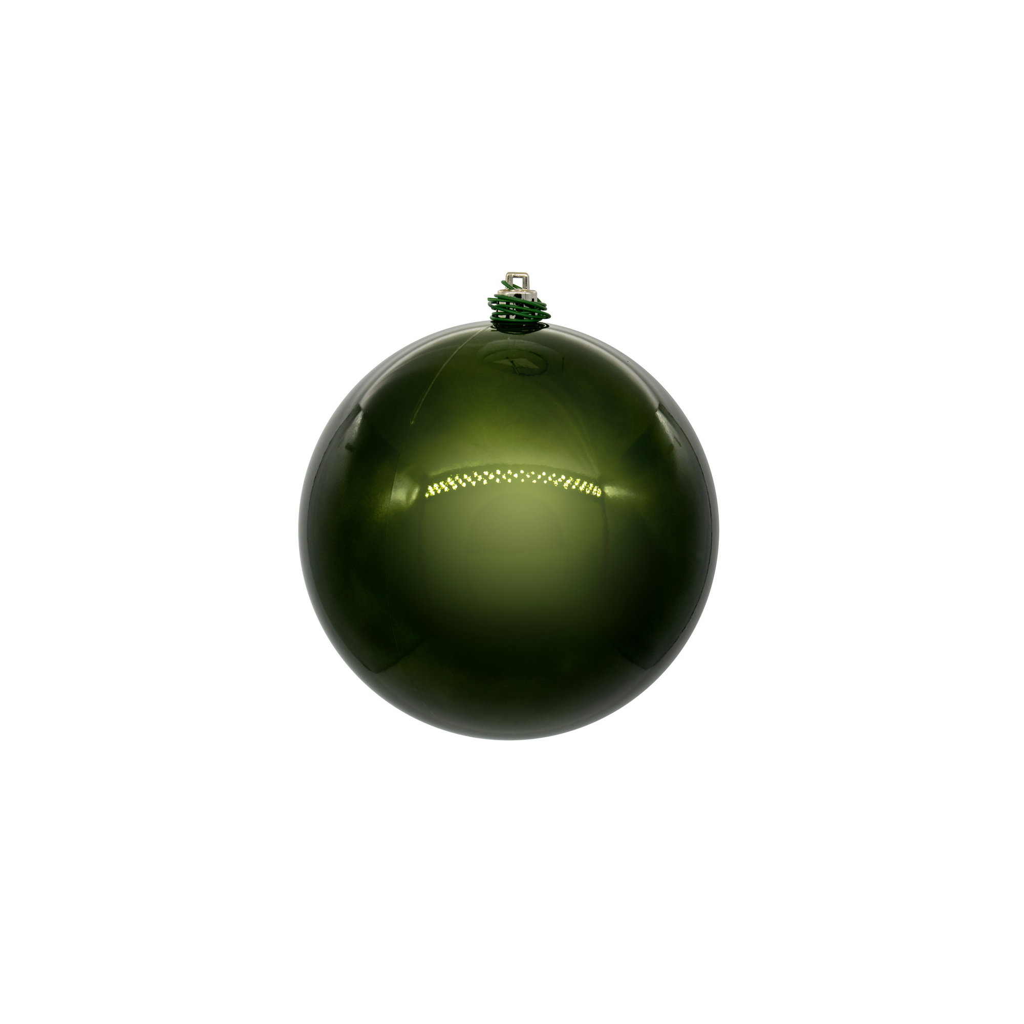 Christmas Ball Ornament (Set of 12), Juniper Green