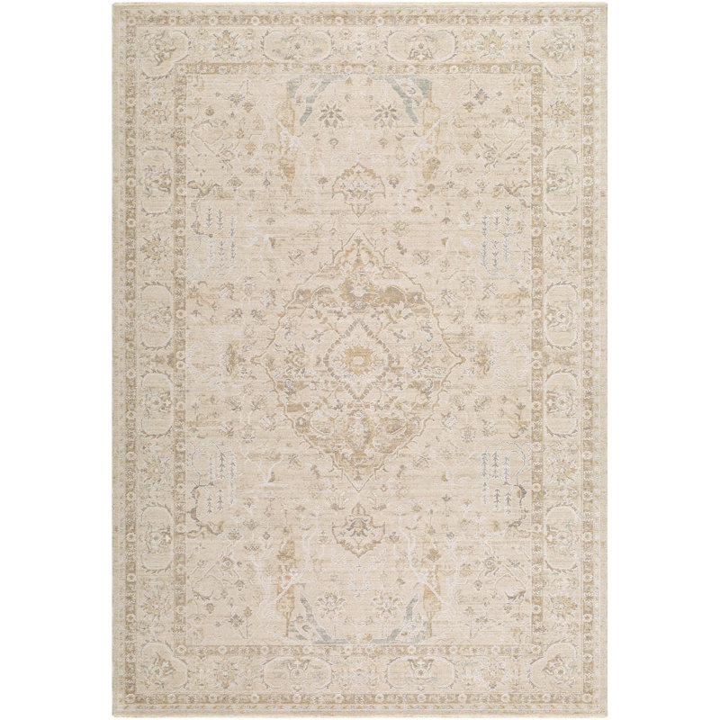 Rachel Zoe x Livabliss The Vintage Edit Machine Woven Rug, Rectangle 7'10" x 10'2", Tan