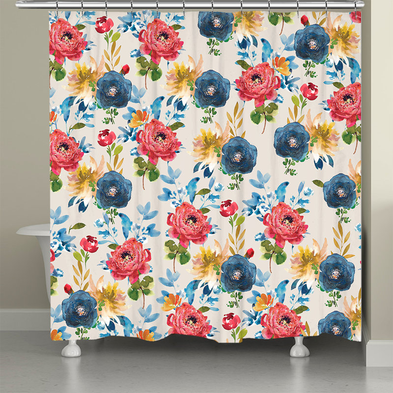 Rideau de douche Floral