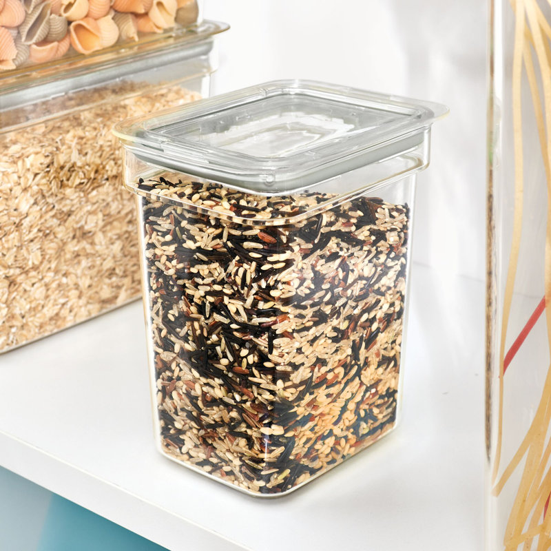 iDesign Small Food Storage Bin with Airtight Lid - Ideal for Kitchen Countertop or Pantry Storage