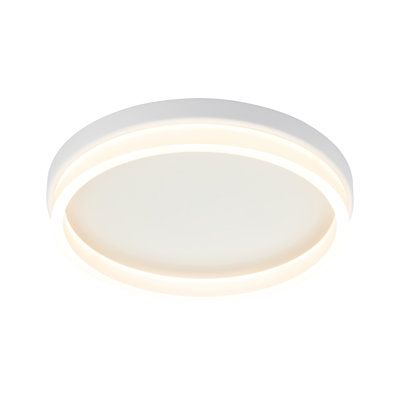 Plafonnier encastré à 1 lumière DEL ahsanur