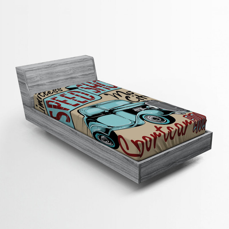 Microfiber Fitted Sheet, Twin Fitted Sheet