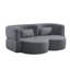 Canapé-lit pliant peu encombrant, mousse confortable, style moderne pour le salon et le bureau