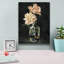 Toile épique Graffiti «Dark Rose Arrangement 2» par Emma Caroline, 12 po x 16 po