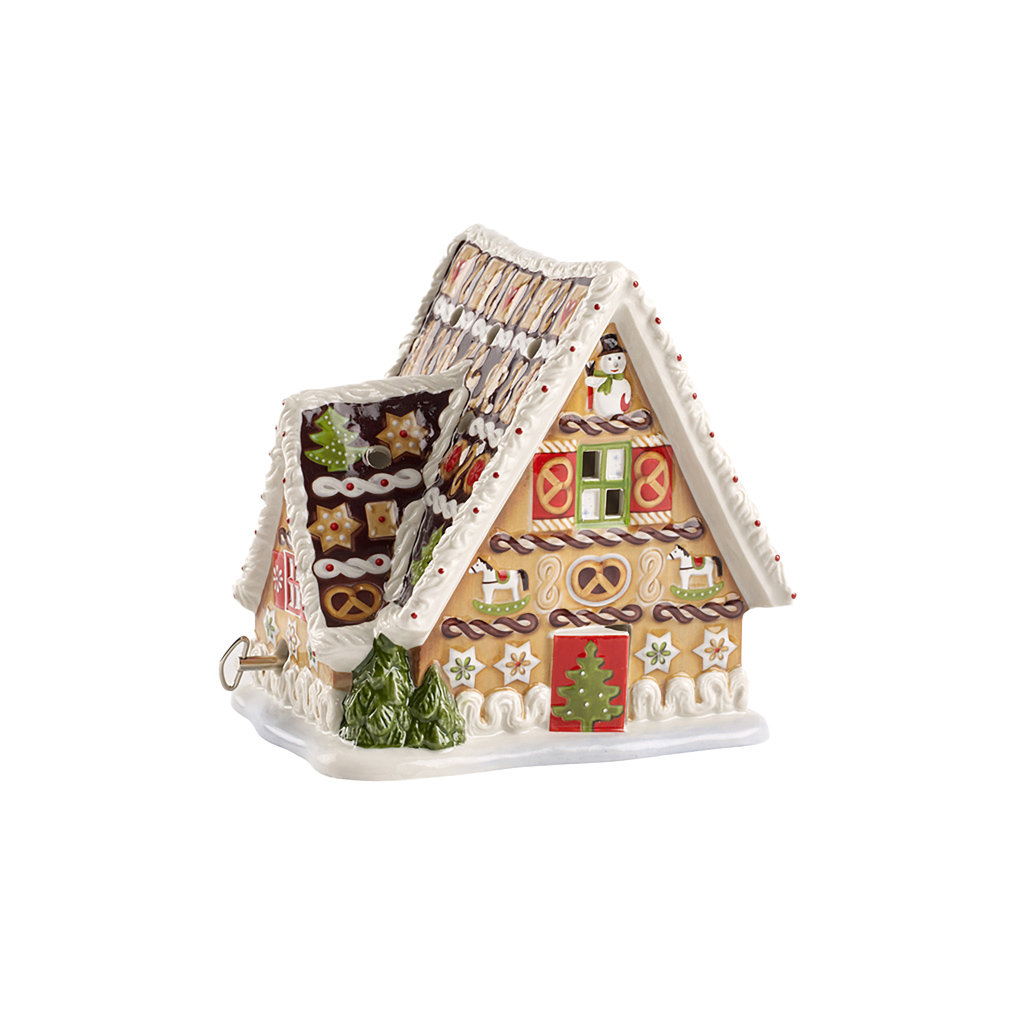 Christmas Toy's Lebkuchenhaus mit Spieluhr