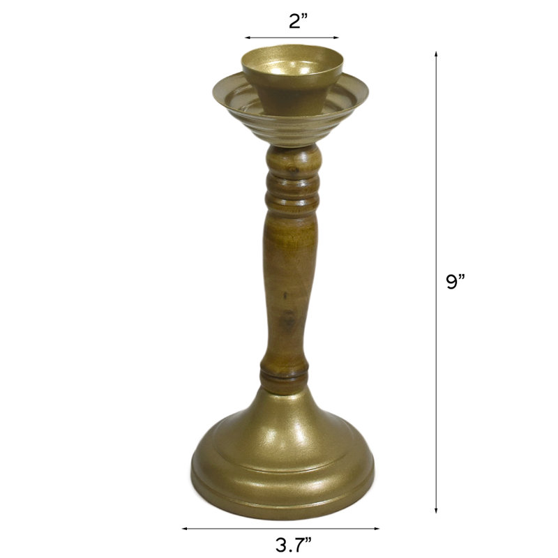 9'' H Tabletop Candlestick