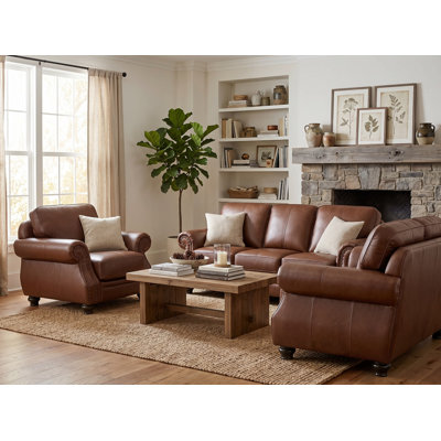 Charleston 3 - Piece Living Room Set