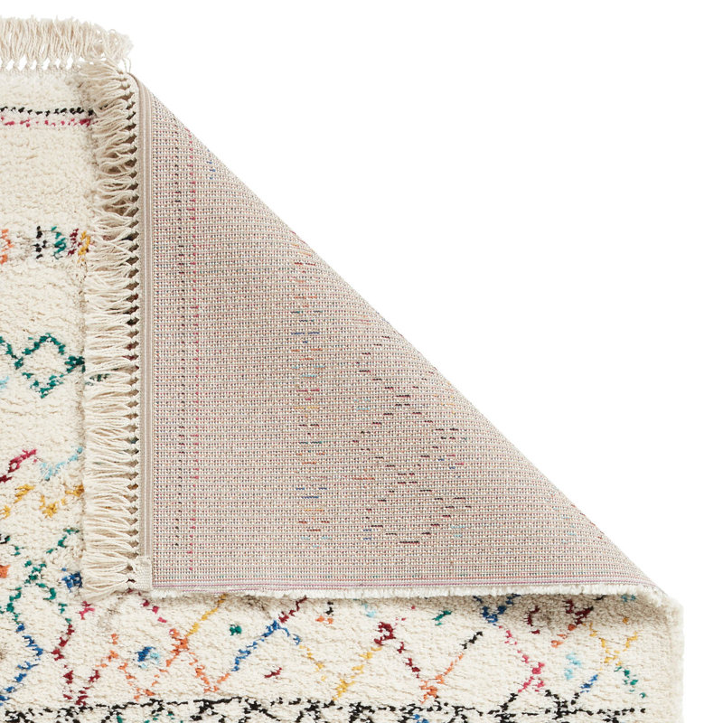 Havilyn Geometric Machine Tufted 120cm X 170cm Area Rug