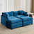 Blue Chenille
