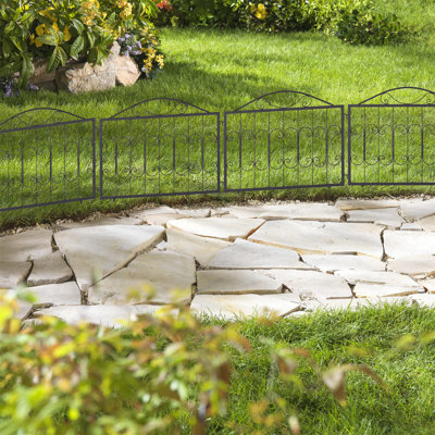 Cahoon 60cm H x 60cm W Metal Fence Panels