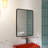 Rectangular Recessed Or Surface Mount Framed Medicine Cabinet Mirror-541494789