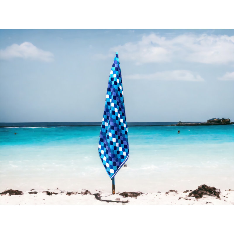 Serviette de plage Luxury, Bleu