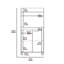 Chariot de cuisine avec espace pour appareils électroménagers Rockford, armoire à 2 portes et deux tablettes internes-413517008