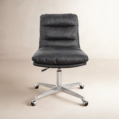 Chaise de bureau pivotante avec roulettes Paynesville