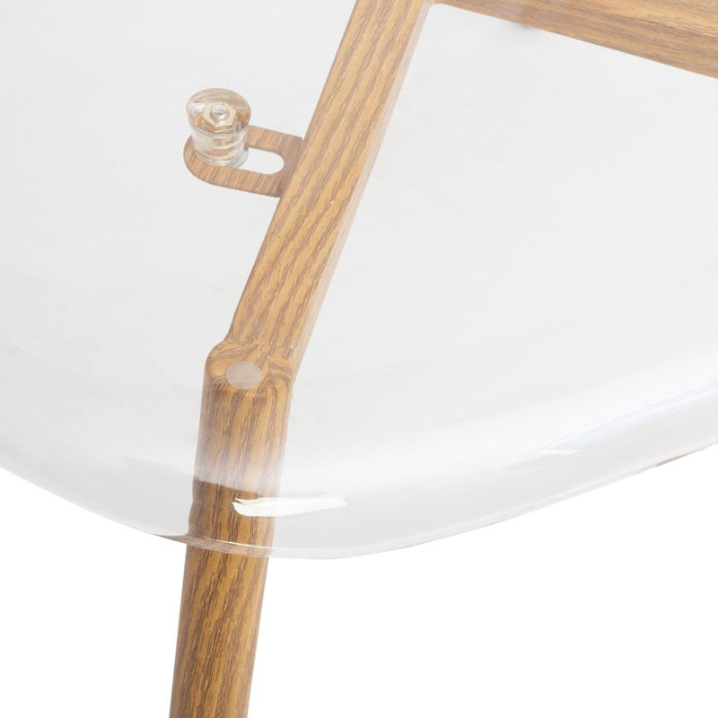 Ingram 44cm H Side Chair, Clear