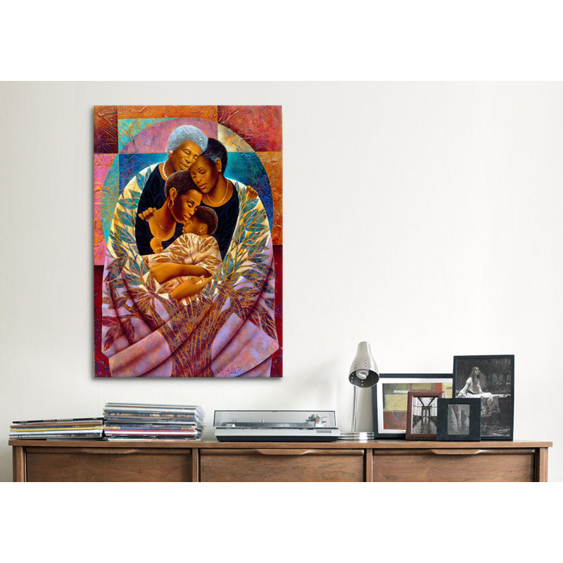 « the tree of life » par keith mallett, impression sur toile, H 18 po x l 12 po x P 1,5 po