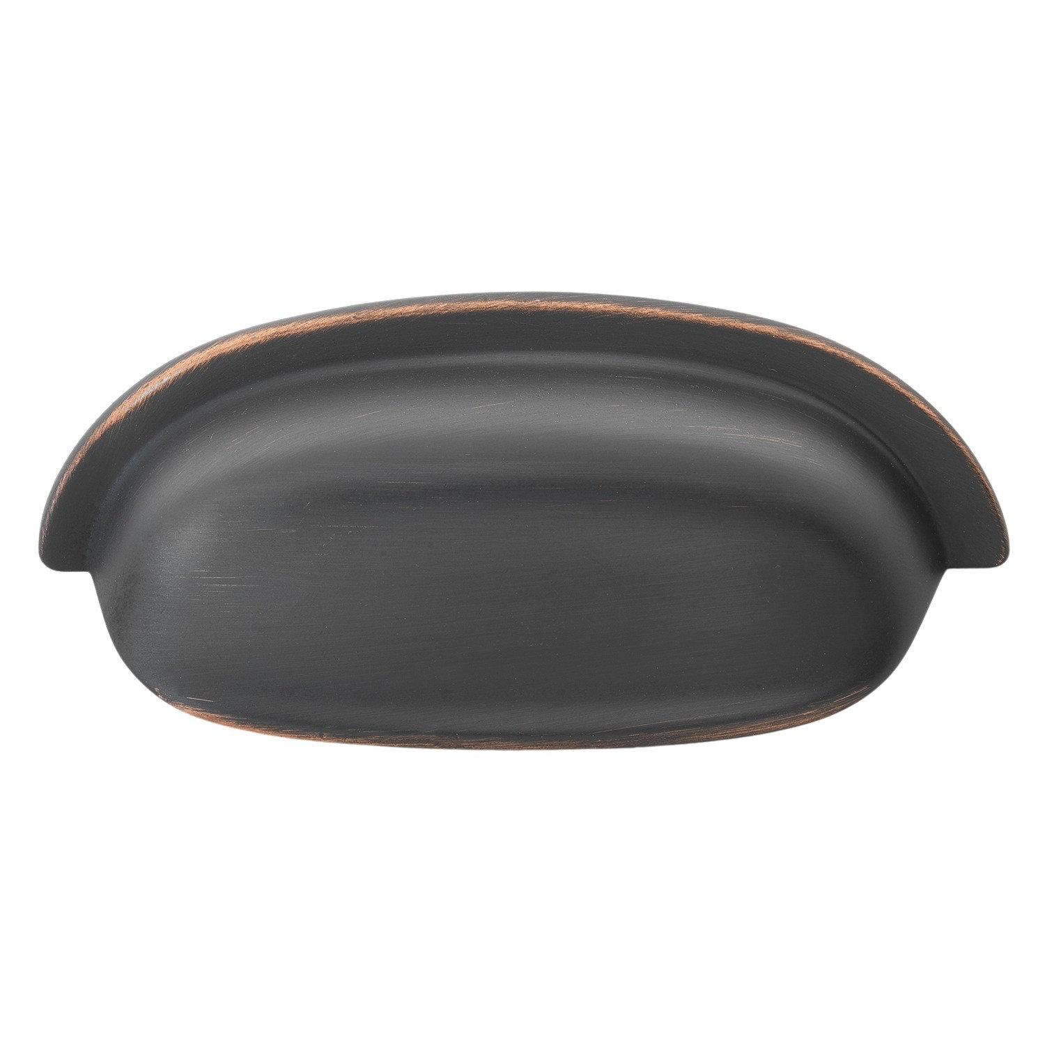 2.5" Cup Bin Cabinet Pull, Oil Rubbed Bronze