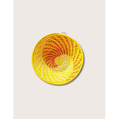Panier moyen ougandais moyen tissé à la main