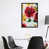Toile avec cadre noir