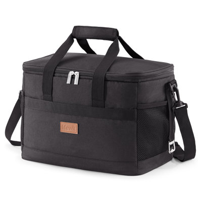 Cooler Bag 30/50/60 Cans Collapsible And Insulated Large Lunch Bag Leakproof Soft Cooler Portable Tote For Camping/Bbq/Family Outdoor Activities