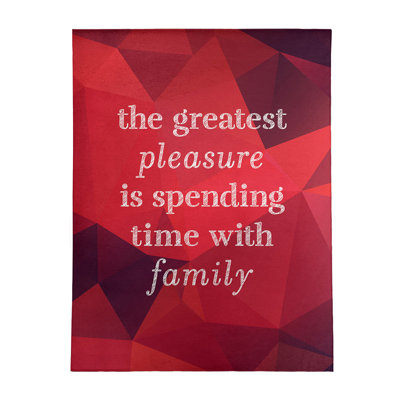 Tapis en chenille artificielle Quotes