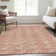 Premium Machine Washable Prisco Salmon Rug