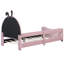 Upholstered Daybed With Rabbit Ear Shaped Headboard-587648290