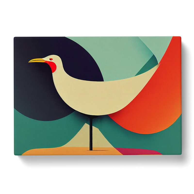 Seagull Abstract Vol.1 - Wrapped Canvas, 50cm H x 76cm W x 3cm D