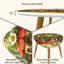 Ensemble de 2 tables basses gigognes Triangle