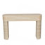 Console en bois avec deux tiroirs cachés