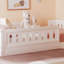  Lit plateforme simple avec garde-corps
