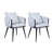 Maylyn 18'' H Tufted Velvet Armchair-1962785077