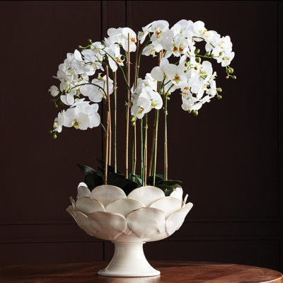 Demartino GRANDE FOOTED DECORATIVE BOWL