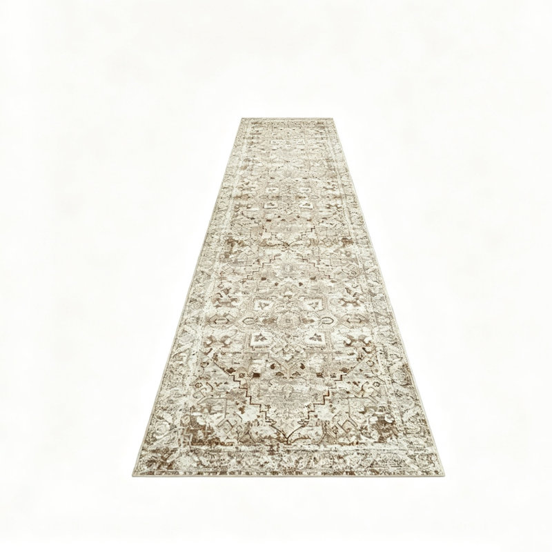 Area Rug, Beige, Faux Fur