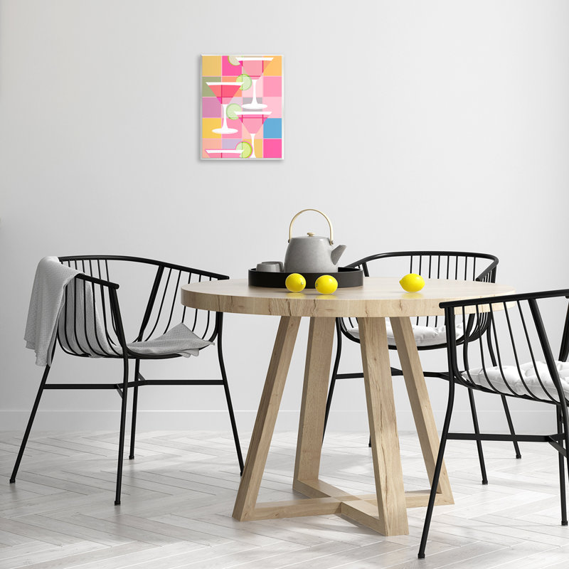 «Cocktail Squares Design», art mural par SD Graphics Studio