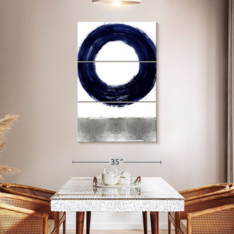 Gravitate Blue I, 23" H x 14" W