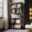 Lakessa 63.8'' H X 35.4'' W 5-Layer Black Bookcase
