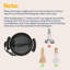 6l Electric Non-stick Shabu-shabu Hot Pot With Divider