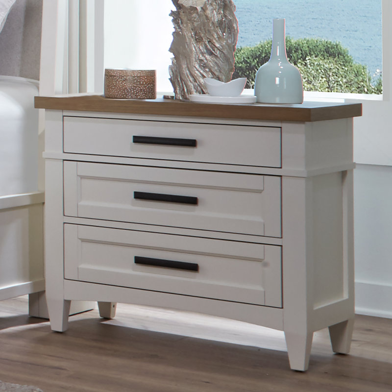 Table de chevet en bois massif Bankhead