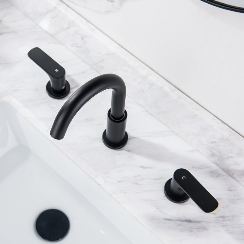 Widespread 2-handle Bathroom Faucet